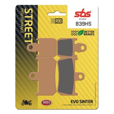 Гальмівні колодки SBS Performance Front Brake Pads