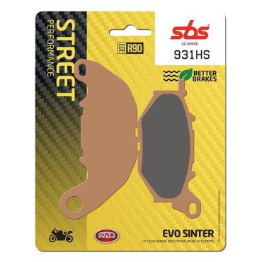 Гальмівні колодки SBS Performance Front Brake Pads