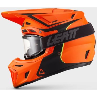 Шолом LEATT Moto 8.5 Helmet + Goggle [Fire Orange]