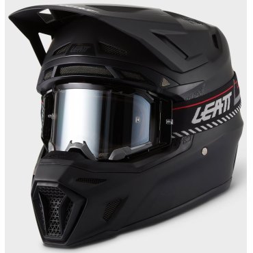 Шолом LEATT Moto 8.5 Helmet + Goggle [Satin Black]