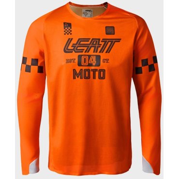 Джерсі LEATT Moto 4.5 X-Flow Enduro Jersey [Orange]