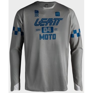 Джерсі LEATT Moto 4.5 X-Flow Enduro Jersey [Grey]