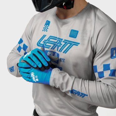 Джерсі LEATT Moto 4.5 X-Flow Enduro Jersey [Grey]