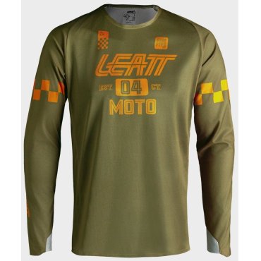 Джерсі LEATT Moto 4.5 X-Flow Enduro Jersey [Khaki Brown]