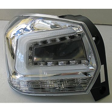 Subaru XV / Crosstrek оптика задняя светодиодная LED хром прозрачный