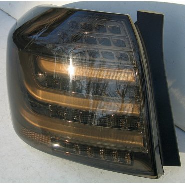 Toyota Highlander 2012 оптика задняя LED черная