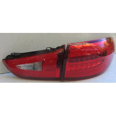 Mazda 6 оптика задняя тюнинг, фонари LED красные / taillights Atenza red LED