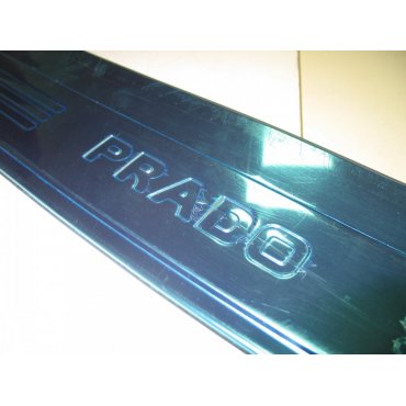 Toyota Prado 150 накладка защитная на задний бампер