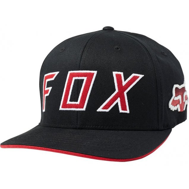 Кепка FOX SCRAMBLE FLEXFIT HAT [Black]