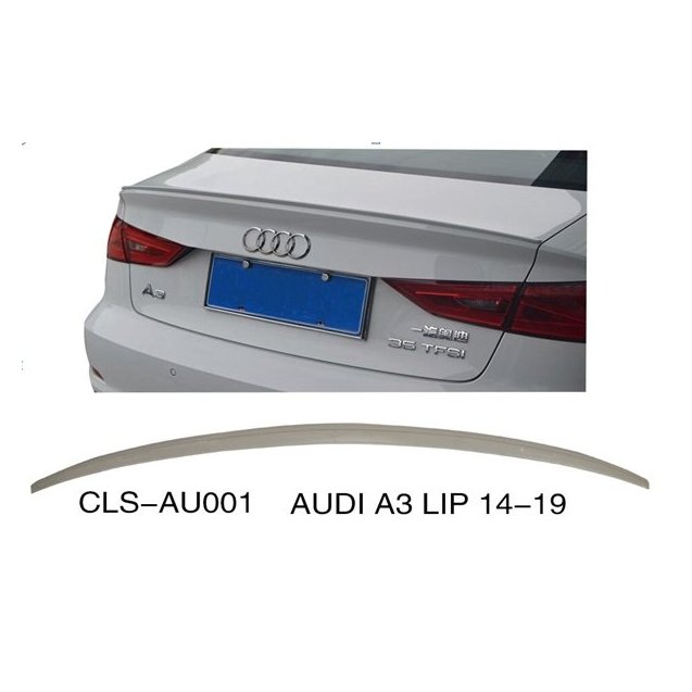 Audi A3 седан 2014+ спойлер лип ABS