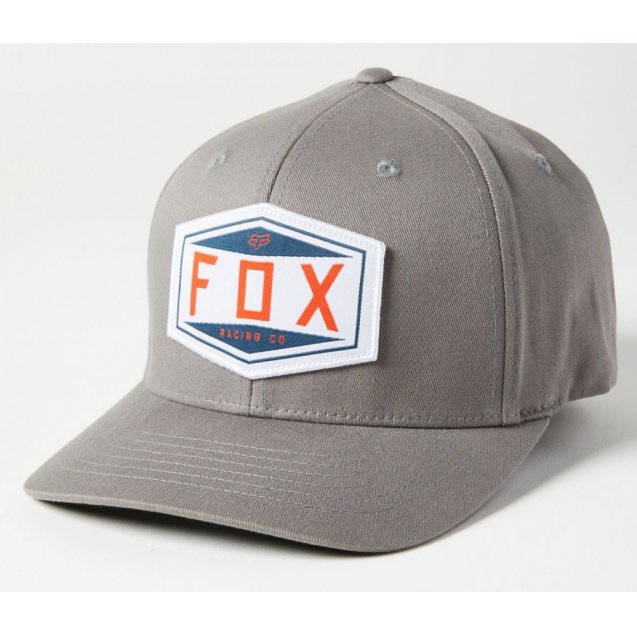 Кепка FOX EMBLEM FLEXFIT HAT [Pewter]
