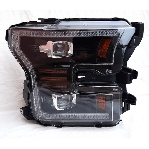 Ford F150 Mk13 2015+ оптика передняя Full LED черная YZ
