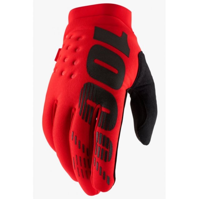 Зимові перчатки 100% BRISKER Glove [Red]