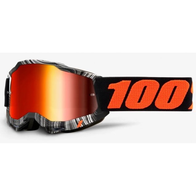 Дитячі окуляри 100% ACCURI 2 Youth Goggle Geospace - Mirror Red Lens
