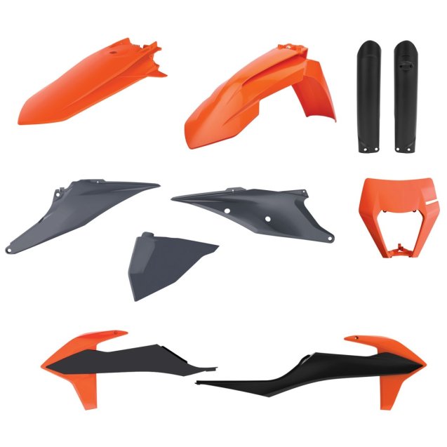 Пластик Polisport ENDURO kit - KTM (20-) [Orange/Grey]