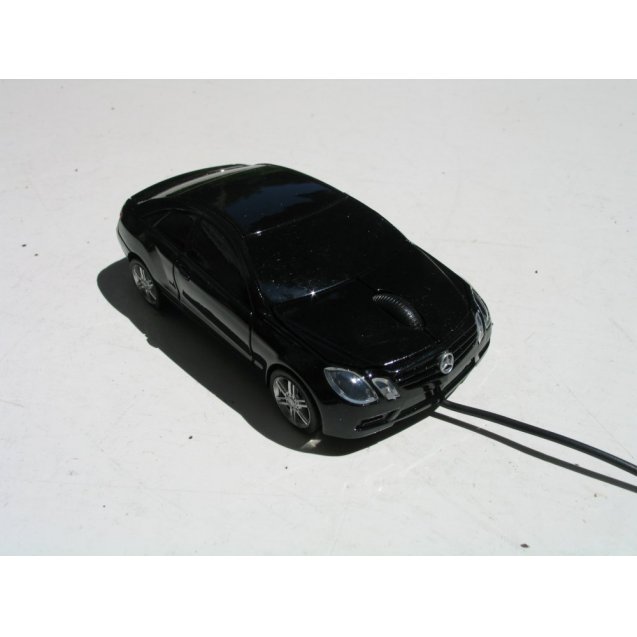 мышка компьютерная проводная Mercedes Benz CLK черная 