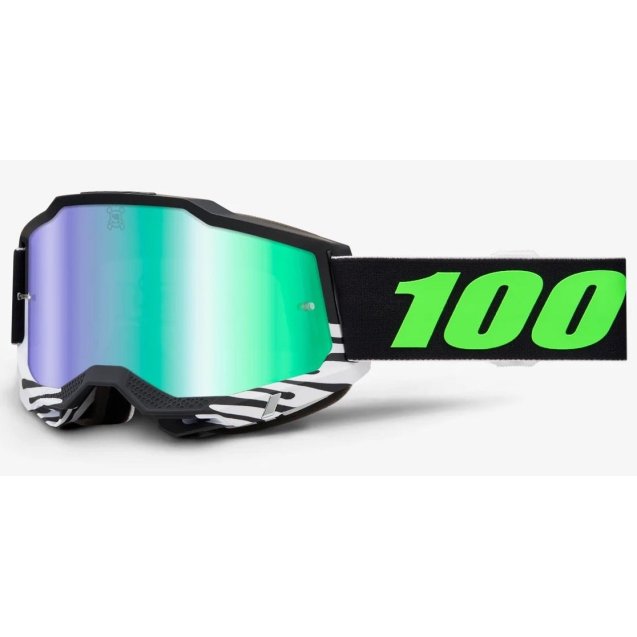 Окуляри 100% ACCURI 2 UTV SPECIAL Goggle KB43 - Mirror Green Lens