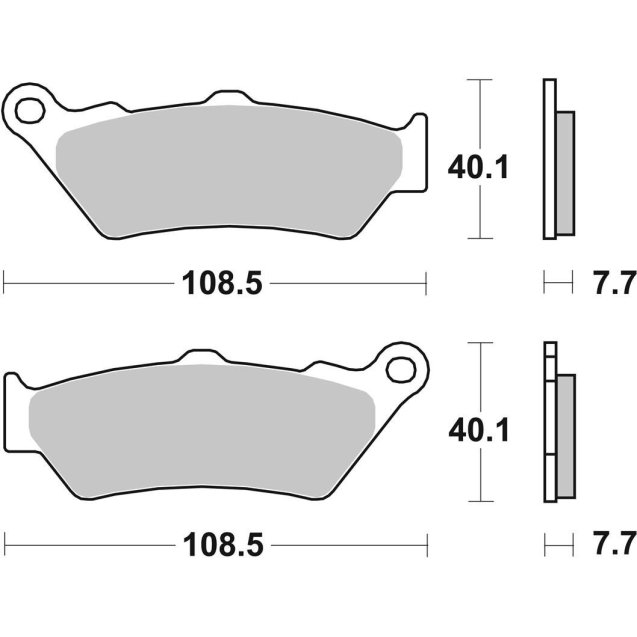 Гальмівні колодки SBS High Power Brake Pads