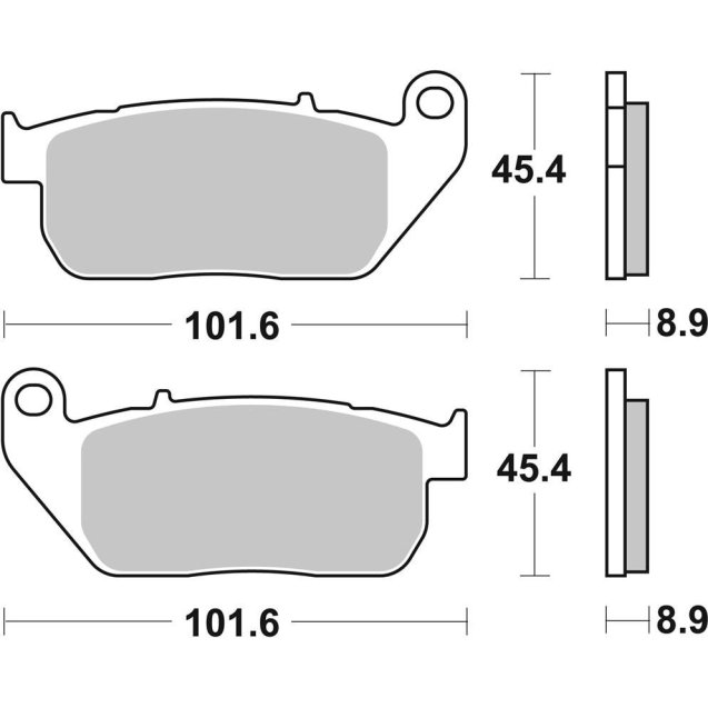 Гальмівні колодки SBS High Performance Front Brake Pads