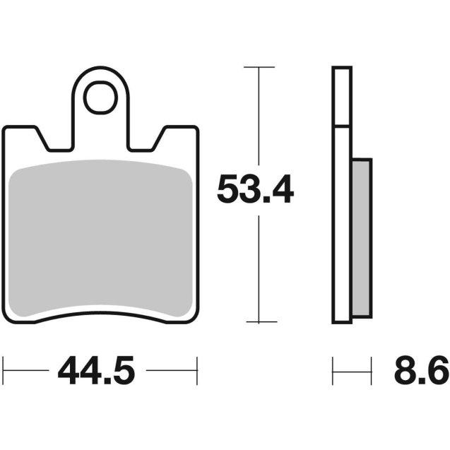 Гальмівні колодки SBS Performance Front Brake Pads