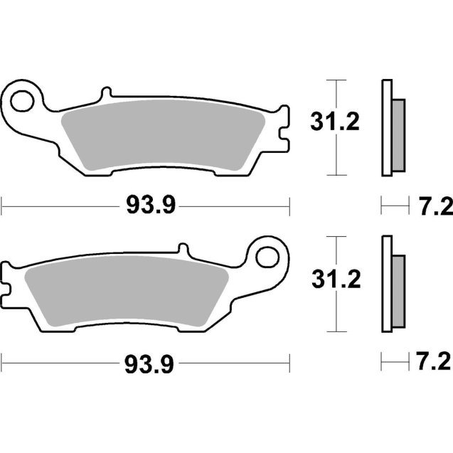 Гальмівні колодки Renthal RC-1 Works Brake Pads