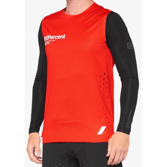Майка 100% R-CORE Sleeveless Jersey - CONCEPT [Red]