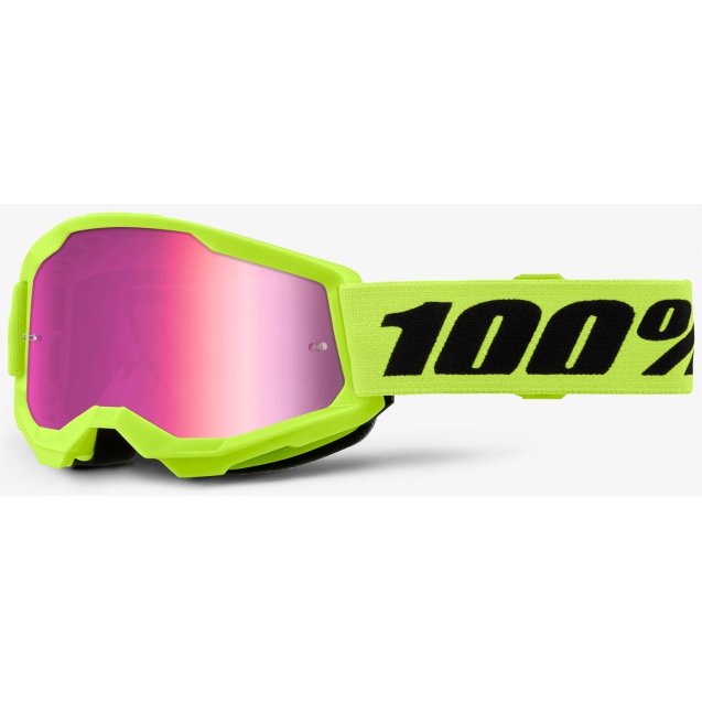 Дитячі окуляри 100% STRATA 2 Youth Goggle [Neon Yellow]