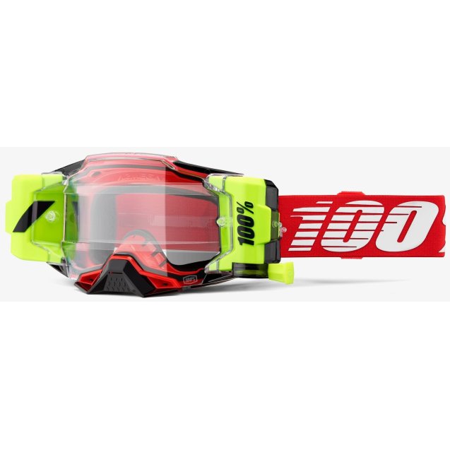 Окуляри 100% ARMEGA FORECAST Goggle Red - Clear Lens