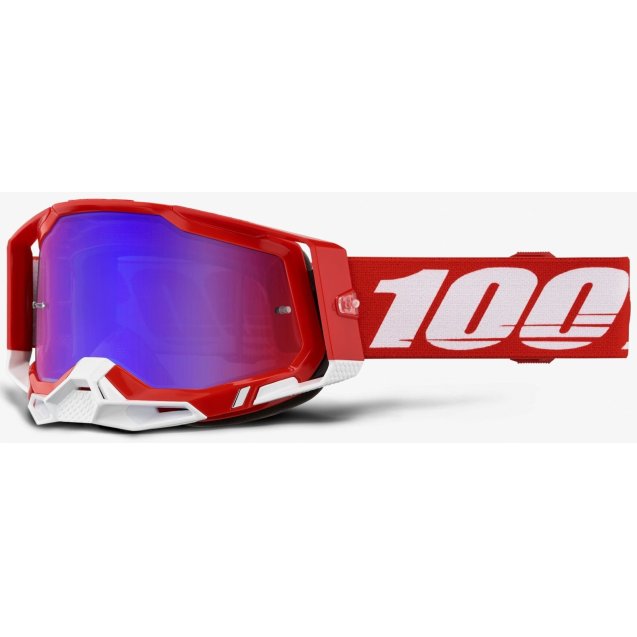 Окуляри 100% RACECRAFT 2 Goggle [Red]