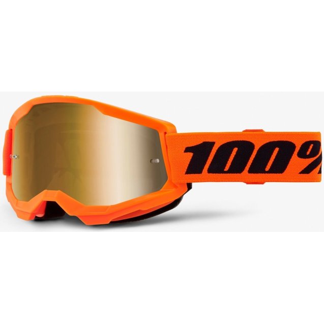 Окуляри 100% STRATA 2 Goggle [Neon Orange]