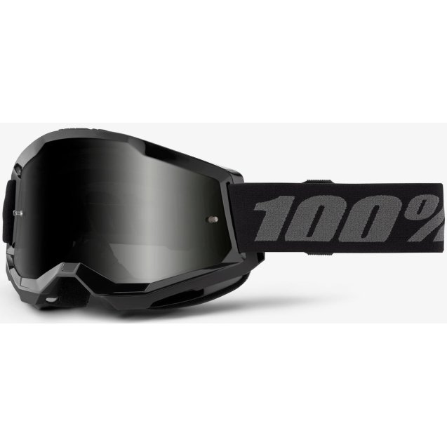 Окуляри 100% STRATA 2 SAND Goggle Black - Smoke Lens