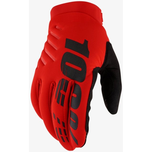 Зимові перчатки 100% BRISKER Glove [Red]