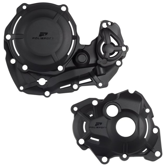 Комплект захисту Polisport Clutch & Ignition Cover - Yamaha [Black]