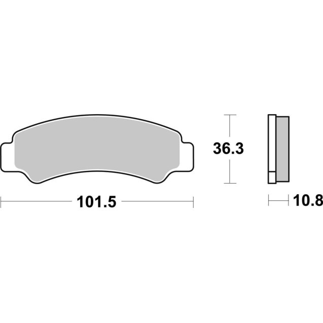 Гальмівні колодки SBS Sport Brake Pads