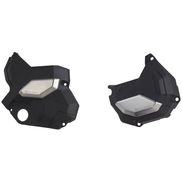 Комплект Polisport Clutch & Alternator Cover - Kawasaki [Black]