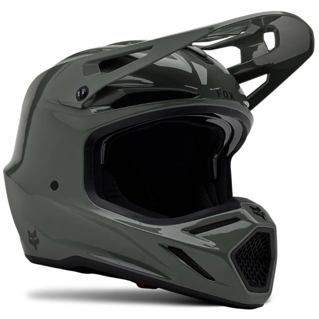 Шолом FOX V3 RS HELMET - SOLID [Dark Stone]