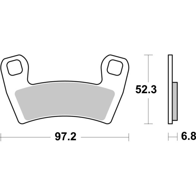 Гальмівні колодки SBS Upgrade Brake Pads
