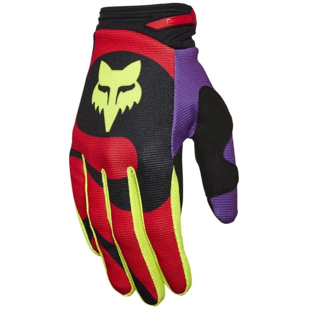 Перчатки FOX 180 Glove - EMOTION [Flo Red]