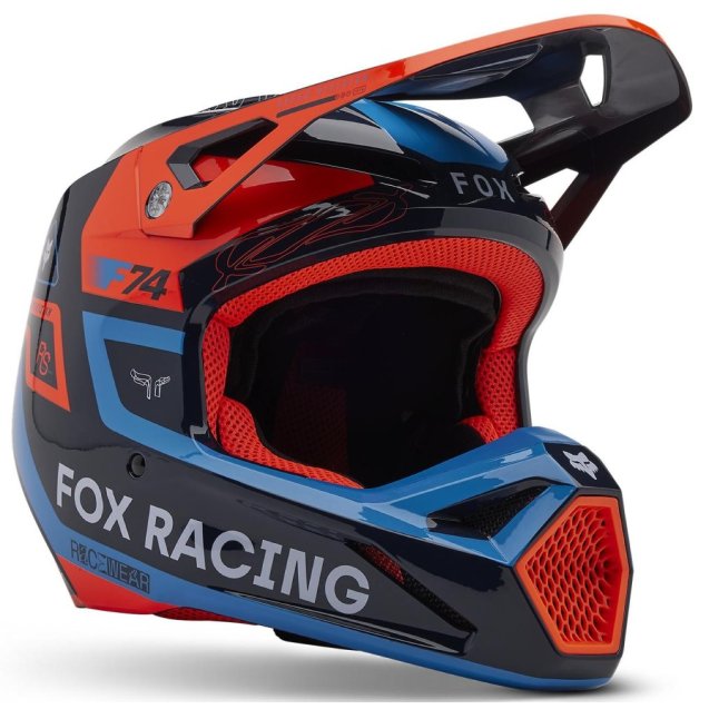 Шолом FOX V1 HELMET - RACE SPEC [Midnight]
