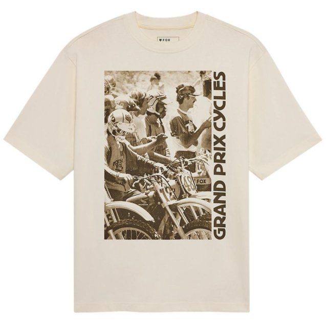 Футболка FOX OVERSIZE Short Sleeve Tee - CIRCA 74 [Off White]
