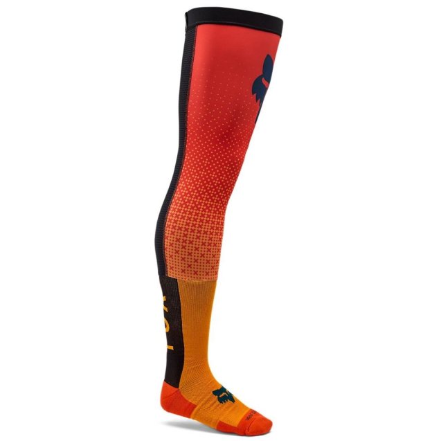 Шкарпетки FOX FLEXAIR Knee Brace Sock - FRACTURE [Tangerine]