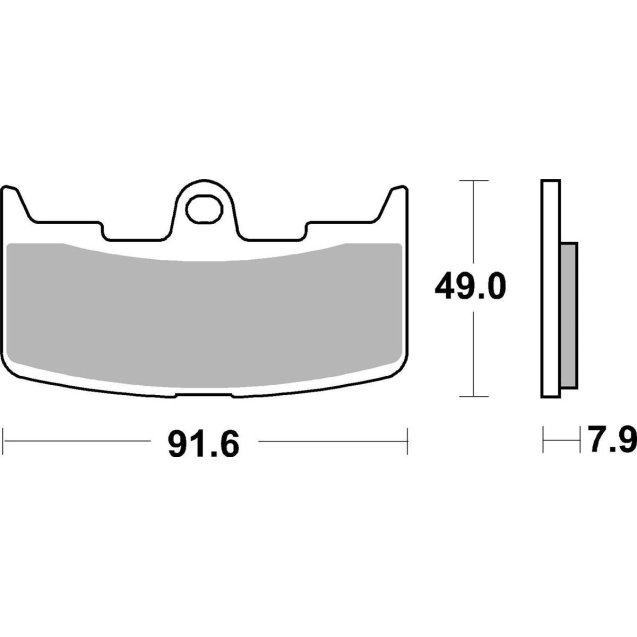 Гальмівні колодки SBS Performance Front Brake Pads
