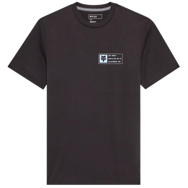 Футболка FOX TECH Short Sleeve Tee - VISION [Black]