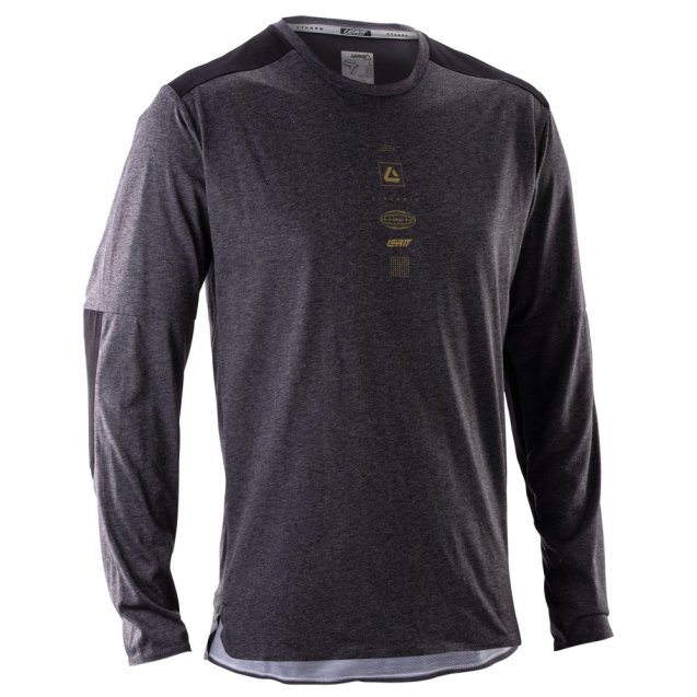 Джерсі LEATT MTB 4.0 Trail Jersey [Ghost Black]