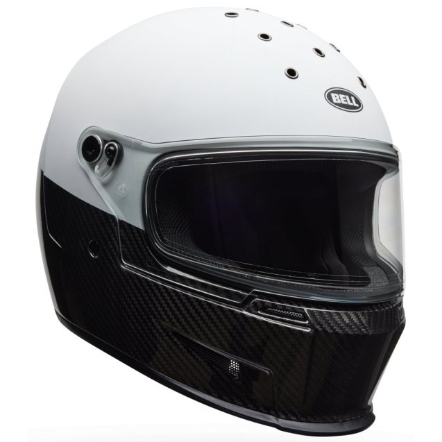 Шолом BELL ELIMINATOR Carbon Helmet - DIVERGE [White]