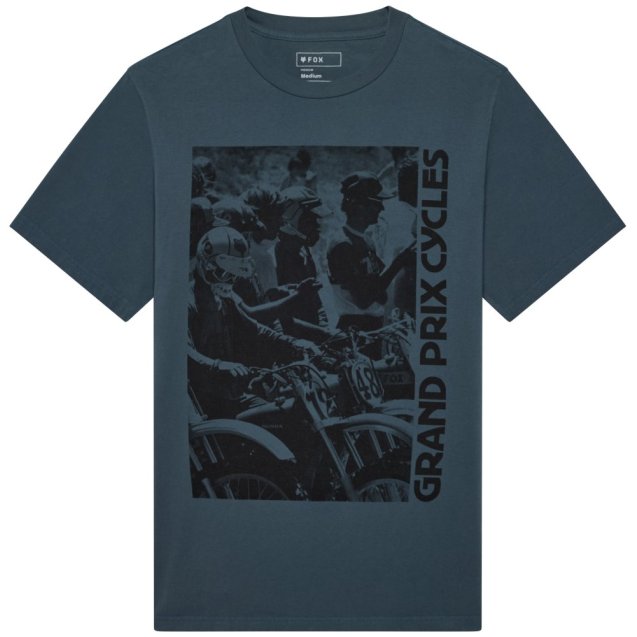 Футболка FOX Short Sleeve Tee - CIRCA 74 [Cobalt]