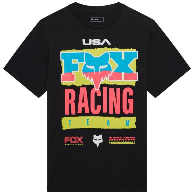 Футболка FOX Short Sleeve Tee - HARDCORE [Black]