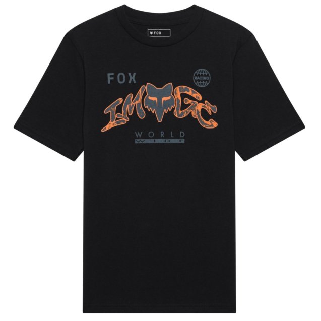 Футболка FOX Youth Short Sleeve Tee - IMAGE PRINT [Ultra Black]