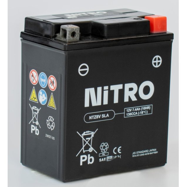 Акумулятор NITRO AGM Open Battery [7.4 Ah]