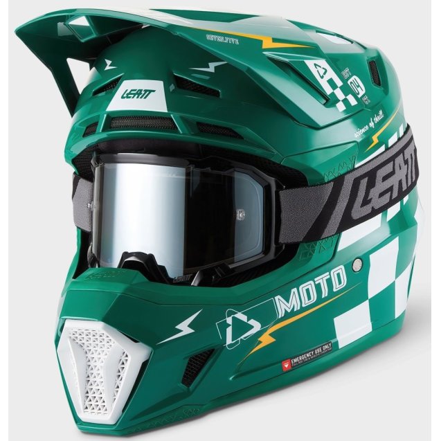 Шолом LEATT Moto 7.5 Helmet + Goggle [Jade Green]